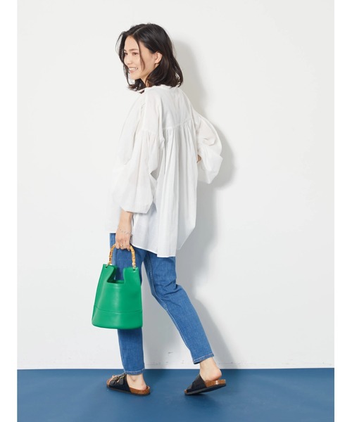 AMERICAN HOLIC（アメリカンホリック）の「PU Wストラップコンフォートサンダル（サンダル・レディース・ブラック/ベージュ・S/M/L）」の13枚目の写真