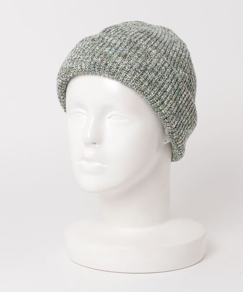 crepuscule(クレプスキュール)の「crepuscule Knit Cap 2201-011(ニットキャップ/ビーニー・メンズ・ライトグレー/ブラック/グレー/グリーン・FREE)」の12枚目の写真