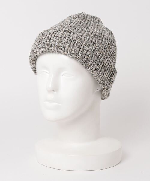 crepuscule(クレプスキュール)の「crepuscule Knit Cap 2201-011(ニットキャップ/ビーニー・メンズ・ライトグレー/ブラック/グレー/グリーン・FREE)」の11枚目の写真