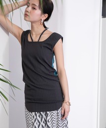 Eimee Law | ネッククロス2WAYリブタンク(タンクトップ)