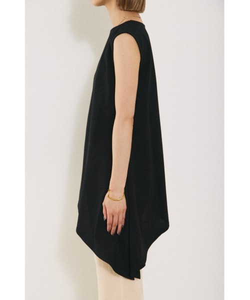 BLACK BY MOUSSY（ブラックバイマウジー）の「long slit tank