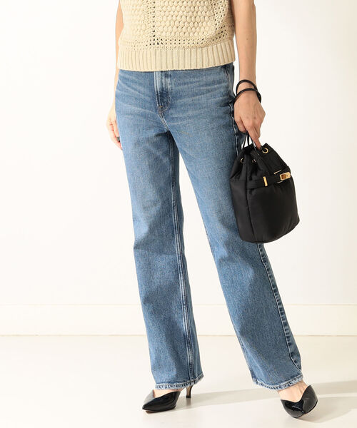 Demi-Luxe BEAMS(デミルクス ビームス)の「upper hights / THE H-RISE BIRKIN フレアデニムパンツ(デニムパンツ・レディース・ロイヤルブルー・22/24/25/21/23)」の3枚目の写真