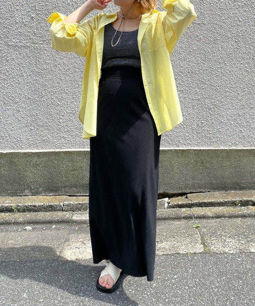 archives（アルシーヴ）の「フロントＺＩＰリブスカート（スカート・レディース・レッド/ブルー/グリーン/ピンク/ブラック・MEDIUM）」の15枚目の写真