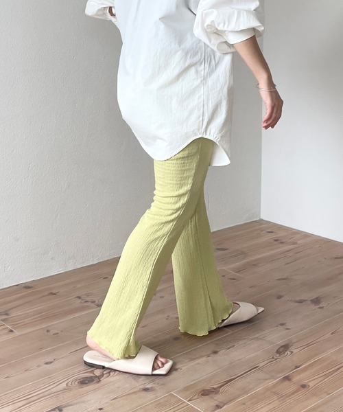 wee9s（ウィークス）の「square flat sandals / クッション性抜群！スクエアフラットサンダル（サンダル・レディース・ブラック/ベージュ/アイボリー・23cm/23.5cm/24cm/24.5cm/25cm）」の18枚目の写真