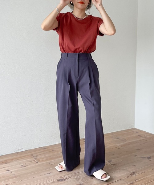 wee9s（ウィークス）の「square flat sandals / クッション性抜群！スクエアフラットサンダル（サンダル・レディース・ブラック/ベージュ/アイボリー・23cm/23.5cm/24cm/24.5cm/25cm）」の22枚目の写真