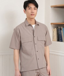 UNION STATION（ユニオンステーション）の「【セットアップ対応】【AIR LIGHT -Active version-】半袖CPOレギュラーカラーシャツ（シャツ/ブラウス）」