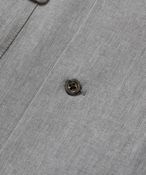 UNION STATION（ユニオンステーション）の「【セットアップ対応】【AIR LIGHT -Active version-】半袖CPOレギュラーカラーシャツ（シャツ/ブラウス・メンズ・ブラック/ベージュ/グレー/グリーン・LL/M/L）」の8枚目の写真