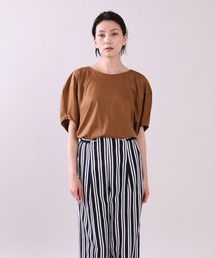 INED | ボリュームスリーブカットソー《接触冷感》(Tシャツ/カットソー)