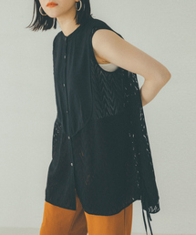 NOMINE | レースボサムノースリブラウス(シャツ/ブラウス)