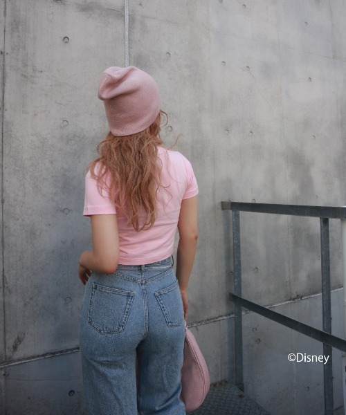 FIG&VIPER（フィグアンドバイパー）の「Disney Bambi / short T（Tシャツ/カットソー・レディース・ホワイト/ダークグレー/ライトピンク・FREE）」の9枚目の写真