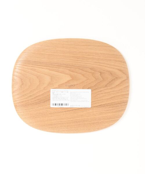 KINTO（キントー）の「ノンスリップ テーブルトレイ 26.5×21.5cm/343705（ランチョンマット/テーブルウェア・レディース・ウッド・LARGE）」の2枚目の写真