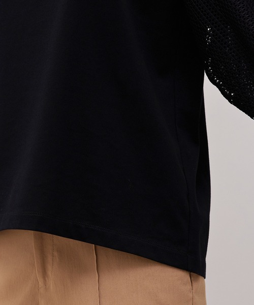 ROPE'（ロペ）の「カット×ラッセルレースボリュームスリーブプルオーバー（Tシャツ/カットソー・レディース・ブラック/ホワイト/ベージュ系その他2・38）」の15枚目の写真