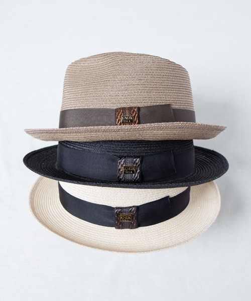 KNOX（ノックス）の「リネンブレード　PK / Linen Braid Hat（ハット・メンズ・ブラック/モカ/ナチュラル・MEDIUM/LARGE）」の7枚目の写真
