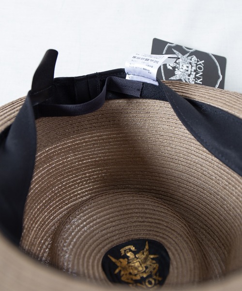 KNOX（ノックス）の「リネンブレード　PK / Linen Braid Hat（ハット・メンズ・ブラック/モカ/ナチュラル・MEDIUM/LARGE）」の15枚目の写真