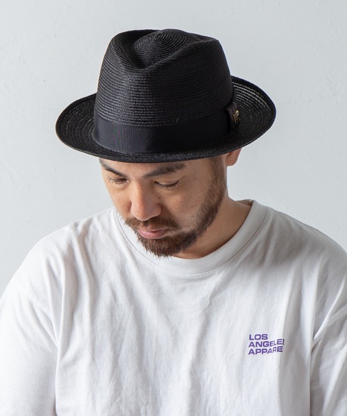 KNOX（ノックス）の「リネンブレード　PK / Linen Braid Hat（ハット・メンズ・ブラック/モカ/ナチュラル・MEDIUM/LARGE）」の20枚目の写真