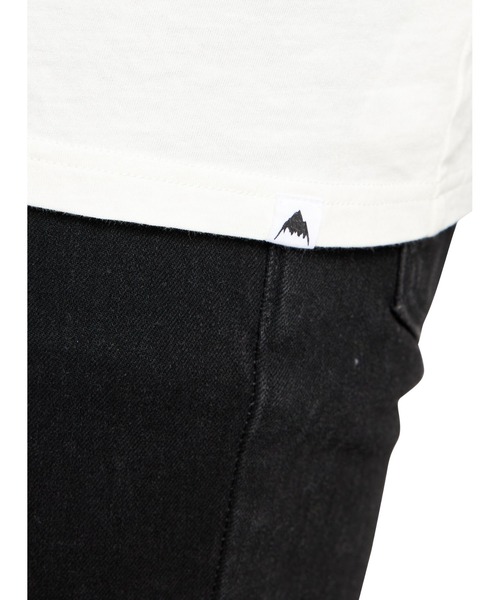 BURTON(バートン)の「オーガニックコットン 無地 長袖 ロングスリーブ Tシャツ(Tシャツ/カットソー・メンズ・ブラック/ホワイト・S/XL/M/XS/L)」の6枚目の写真
