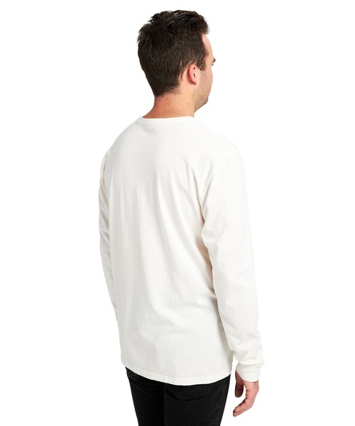 BURTON(バートン)の「オーガニックコットン 無地 長袖 ロングスリーブ Tシャツ(Tシャツ/カットソー・メンズ・ブラック/ホワイト・S/XL/M/XS/L)」の5枚目の写真