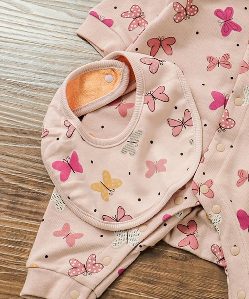 BREEZE（ブリーズ）の「リバーシブルスタイ マイファーストブリーズ （スタイ/よだれかけ・キッズ・グリーン/ライトグレー/マスタード/ネイビー/その他3/ミント/サックスブルー/オフホワイト/クリーム/ブルー/ブラウン/チャコール/グレー/サーモンピンク/キャメル・80）」の14枚目の写真