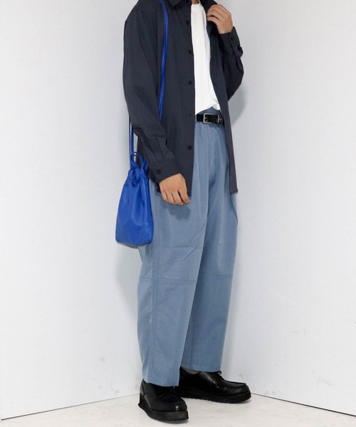 Ritzy(リッツィー)の「綿ツイル切替バルーンパンツ レディース メンズ(その他パンツ・メンズ・オフホワイト/ベージュ/ブラック/グリーン/マスタード/サックスブルー・MEDIUM/LARGE/X-LARGE)」の13枚目の写真