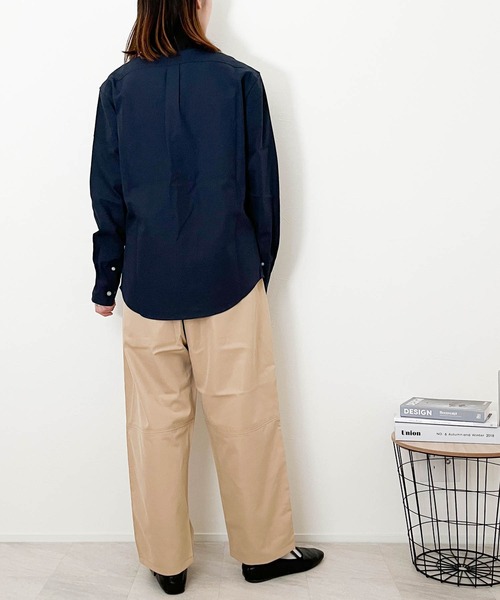 Ritzy(リッツィー)の「綿ツイル切替バルーンパンツ レディース メンズ(その他パンツ・メンズ・オフホワイト/ベージュ/ブラック/グリーン/マスタード/サックスブルー・MEDIUM/LARGE/X-LARGE)」の21枚目の写真