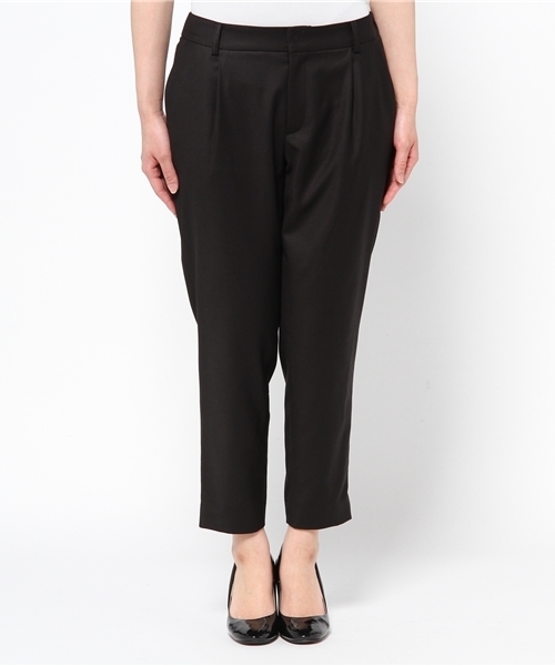 Spick & Span（スピックアンドスパン）の「T/Rギャバ ストレッチ パンツ。（その他パンツ・レディース・ブラック/ブルー系その他・36/38）」の3枚目の写真
