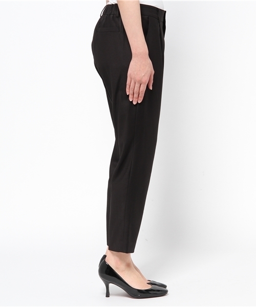 Spick & Span（スピックアンドスパン）の「T/Rギャバ ストレッチ パンツ。（その他パンツ・レディース・ブラック/ブルー系その他・36/38）」の4枚目の写真