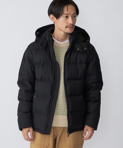 SHIPS（シップス）の「SHIPS: GOOSE DOWN ウール ダウンジャケット 22FW（ダウンジャケット/コート・メンズ・チャコールグレー/ブラック/ネイビー/ブラウン・SMALL/MEDIUM/LARGE/X-LARGE）」の21枚目の写真