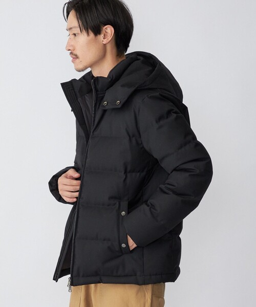 SHIPS（シップス）の「SHIPS: GOOSE DOWN ウール ダウンジャケット 22FW（ダウンジャケット/コート・メンズ・チャコールグレー/ブラック/ネイビー/ブラウン・SMALL/MEDIUM/LARGE/X-LARGE）」の18枚目の写真