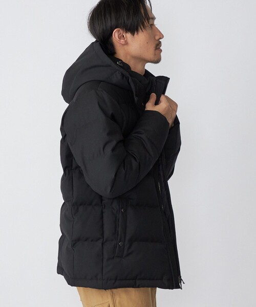 SHIPS（シップス）の「SHIPS: GOOSE DOWN ウール ダウンジャケット 22FW（ダウンジャケット/コート・メンズ・チャコールグレー/ブラック/ネイビー/ブラウン・SMALL/MEDIUM/LARGE/X-LARGE）」の15枚目の写真
