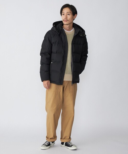 SHIPS（シップス）の「SHIPS: GOOSE DOWN ウール ダウンジャケット 22FW（ダウンジャケット/コート・メンズ・チャコールグレー/ブラック/ネイビー/ブラウン・SMALL/MEDIUM/LARGE/X-LARGE）」の11枚目の写真