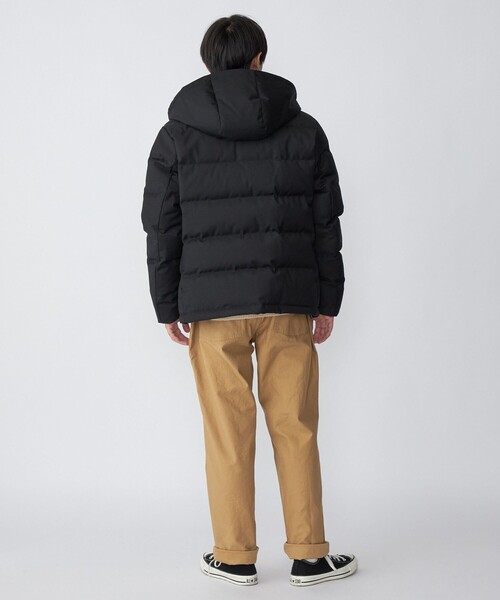 SHIPS（シップス）の「SHIPS: GOOSE DOWN ウール ダウンジャケット 22FW（ダウンジャケット/コート・メンズ・チャコールグレー/ブラック/ネイビー/ブラウン・SMALL/MEDIUM/LARGE/X-LARGE）」の9枚目の写真
