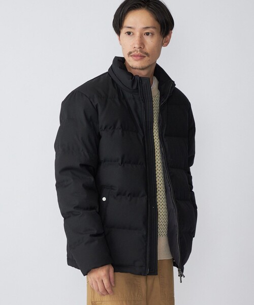SHIPS（シップス）の「SHIPS: GOOSE DOWN ウール ダウンジャケット 22FW（ダウンジャケット/コート・メンズ・チャコールグレー/ブラック/ネイビー/ブラウン・SMALL/MEDIUM/LARGE/X-LARGE）」の16枚目の写真