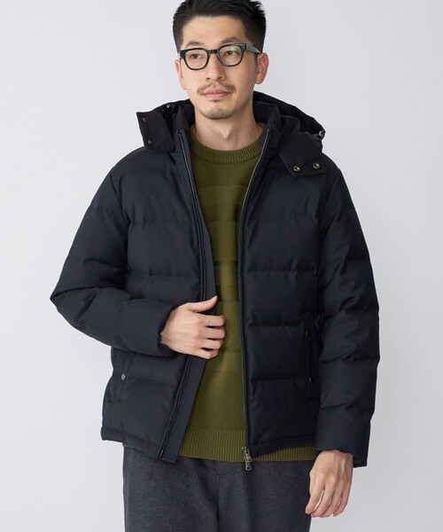 SHIPS（シップス）の「SHIPS: GOOSE DOWN ウール ダウンジャケット 22FW（ダウンジャケット/コート・メンズ・チャコールグレー/ブラック/ネイビー/ブラウン・SMALL/MEDIUM/LARGE/X-LARGE）」の10枚目の写真