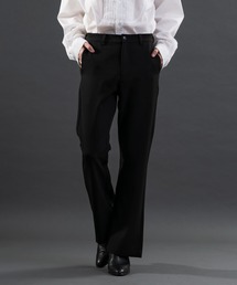 Adoon plain | 【Special edition】2way裾ジップフレアパンツ（セットアップ着用可）(スラックス)
