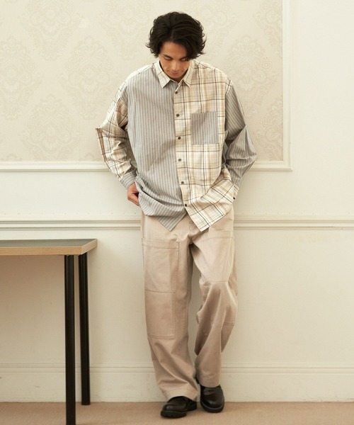 ベージュ ワークパンツ 4ポケット THE MOUNTAIN STUDIO スキー パンツ P-7 PA-1156 SENECA ROCK/29