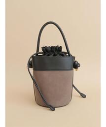 Te chichi | バイカラーミニバック(ハンドバッグ)