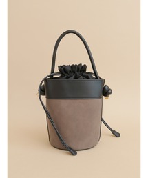 Te chichi | バイカラーミニバック(ハンドバッグ)