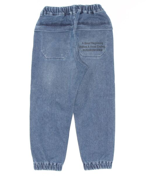 RUGGEDWORKS(ラゲッドワークス)の「《made in Japan》JOGGER DENIMPANTS(デニムパンツ・キッズ・ブルー/ブルー系その他・01/02/03/04)」の5枚目の写真