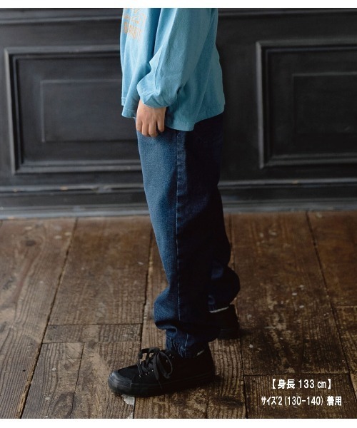 RUGGEDWORKS(ラゲッドワークス)の「《made in Japan》JOGGER DENIMPANTS(デニムパンツ・キッズ・ブルー/ブルー系その他・01/02/03/04)」の17枚目の写真