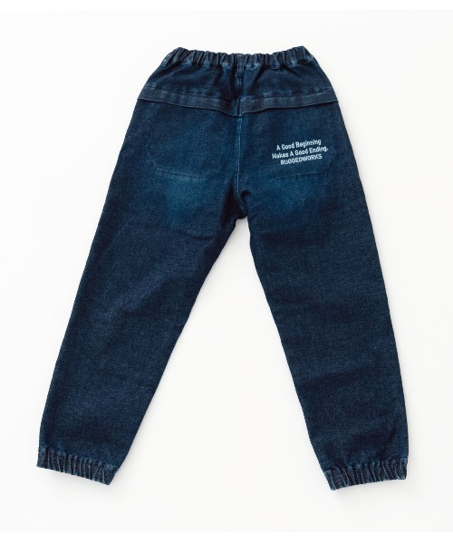 RUGGEDWORKS(ラゲッドワークス)の「《made in Japan》JOGGER DENIMPANTS(デニムパンツ・キッズ・ブルー/ブルー系その他・01/02/03/04)」の20枚目の写真