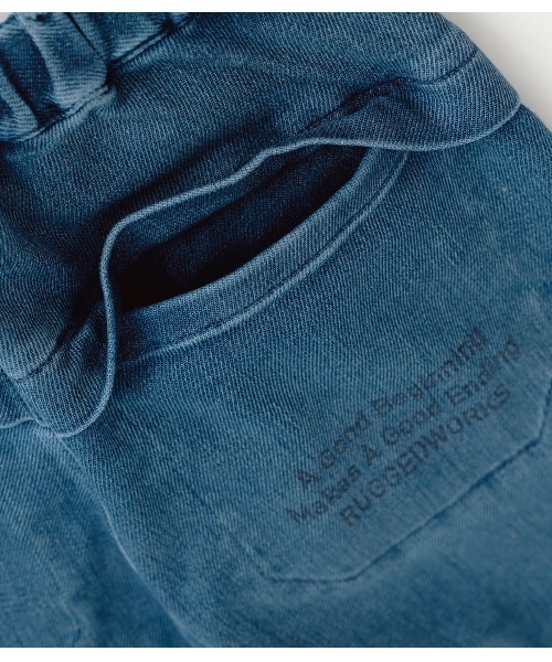 RUGGEDWORKS(ラゲッドワークス)の「《made in Japan》JOGGER DENIMPANTS(デニムパンツ・キッズ・ブルー/ブルー系その他・01/02/03/04)」の14枚目の写真
