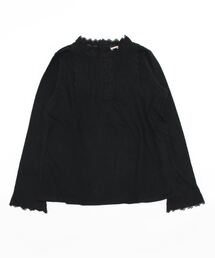 Samansa Mos2 | スタンドネックレースカットソー(Tシャツ/カットソー)