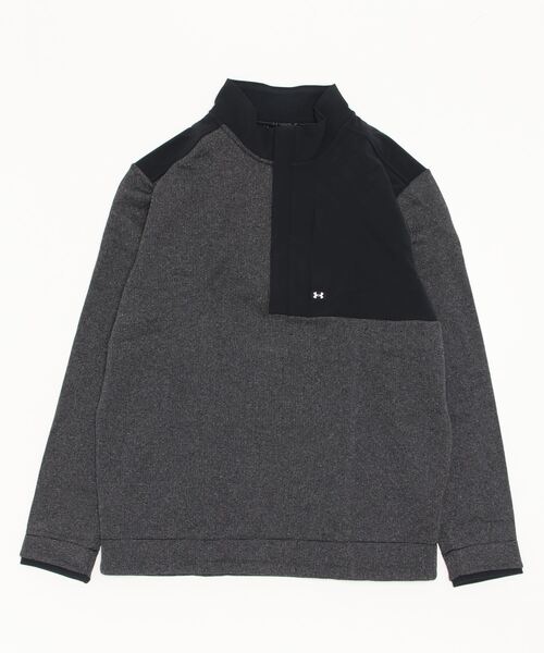 UNDER ARMOUR(アンダーアーマー)の「UAストーム セーターフリース ノベルティ(ゴルフ/メンズ)(スウェット・メンズ・グレー/ブラック×ホワイト・S/M/XL/L/XXL)」の5枚目の写真