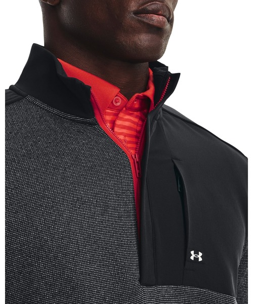 UNDER ARMOUR(アンダーアーマー)の「UAストーム セーターフリース ノベルティ(ゴルフ/メンズ)(スウェット・メンズ・グレー/ブラック×ホワイト・S/M/XL/L/XXL)」の14枚目の写真