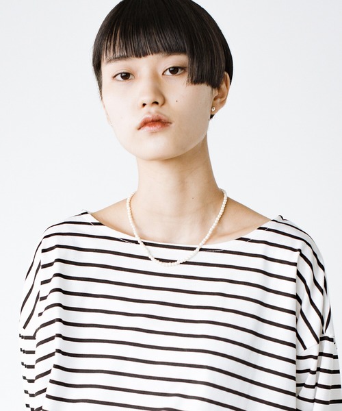 haco!（ハコ）の「憧れの重ね付けもお手のもの！シンプルコーデを格上げするガラスパールネックレスとコインモチーフのネックレスの２本セットby who made me（ネックレス・レディース・ゴールド・ONE SIZE）」の14枚目の写真