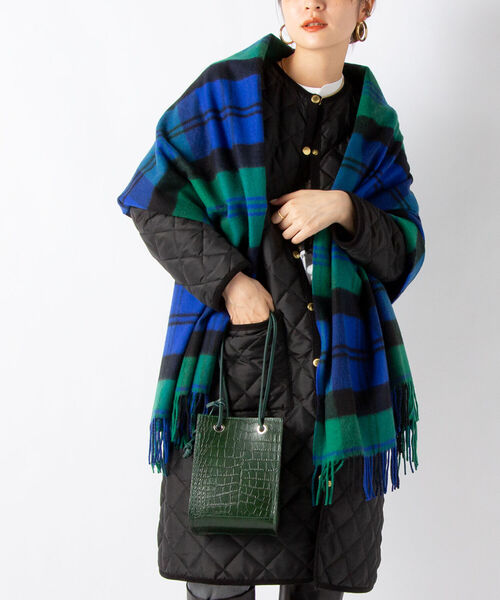 Traditional Weatherwear(トラディショナルウェザーウェア)の「【別注カラーあり】【TRADITIONAL WEATHERWEAR/トラディショナル ウェザーウェア】ARKLEY LONG(その他アウター・レディース・ブラック/グレイッシュベージュ・36/34)」の10枚目の写真