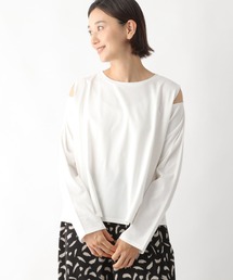 LEPSIM | カットアウトスリーブT　164260(Tシャツ/カットソー)