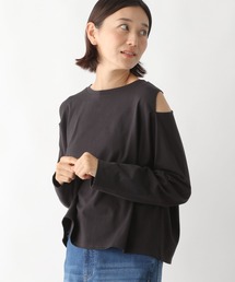 LEPSIM | カットアウトスリーブT　164260(Tシャツ/カットソー)