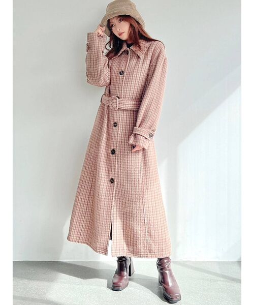 RESEXXY（リゼクシー）の「ステンカラーロングコート（ステンカラーコート・レディース・ブラウン/その他1/その他・FREE）」の8枚目の写真