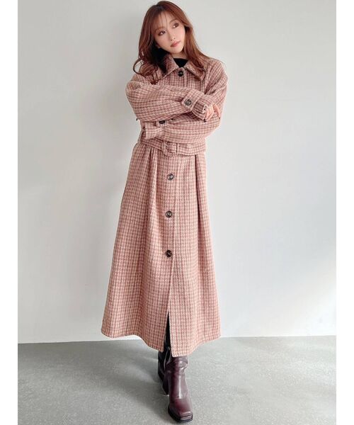 RESEXXY（リゼクシー）の「ステンカラーロングコート（ステンカラーコート・レディース・ブラウン/その他1/その他・FREE）」の11枚目の写真